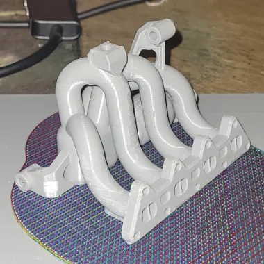 Phone stand- exhaust manifold-0