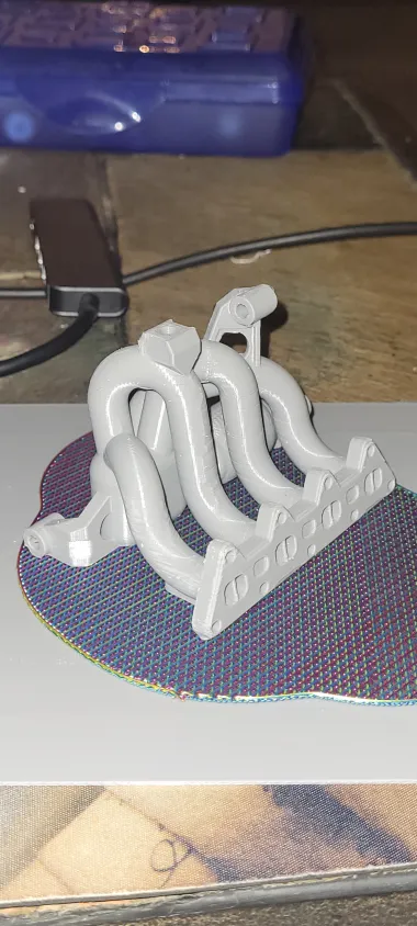 Phone stand- exhaust manifold-0