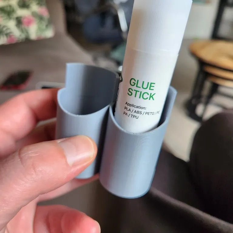 Double glue stick holder. compatible with IKEA Skadis