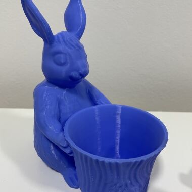 Easter Bunny Toy Pot Planter-1