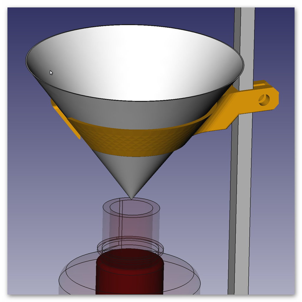 V3 Universal uv resin strainer filtration drip station (funn 3D