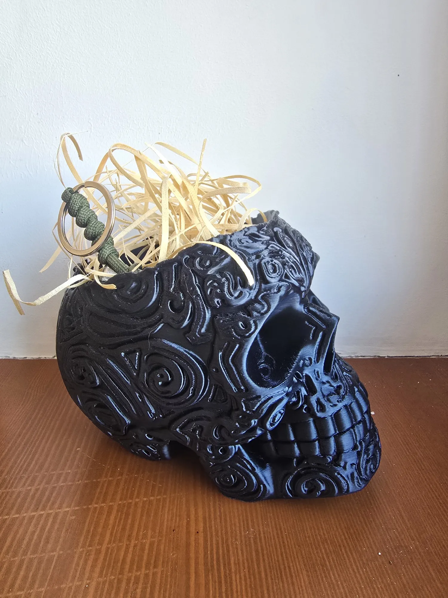 Skull Shaper Pot/Planter Cover-2