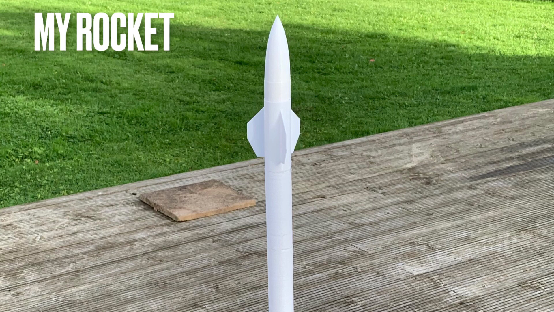 We launched them! Me and my friend both made 3D printed rockets to see ...