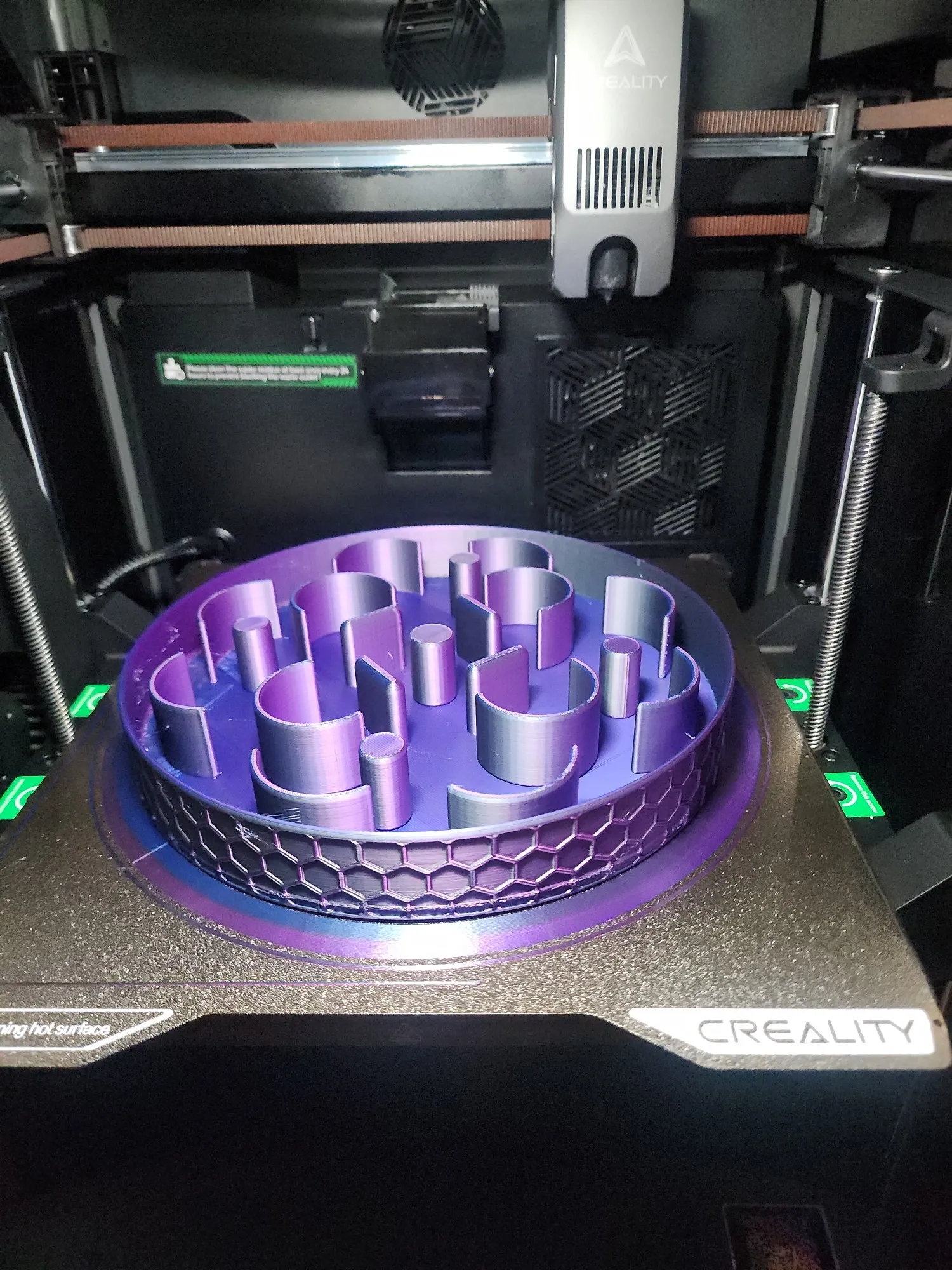 3D Printed Slow Chow Dog Bowl – Medium | Pet Feeding Maze-0