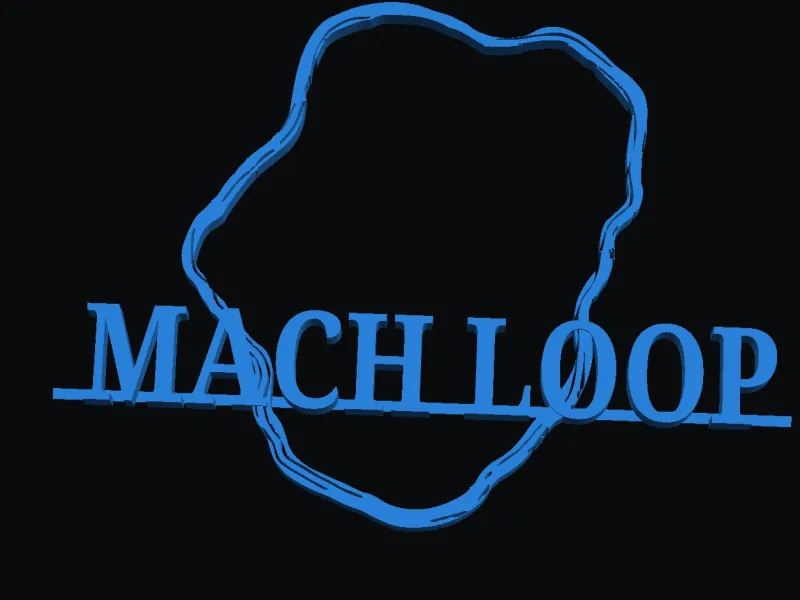 mack loop car badge