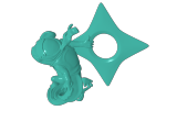 Hanako, Hanzaki Ninja (Shuriken) (Pre-Supported)-0