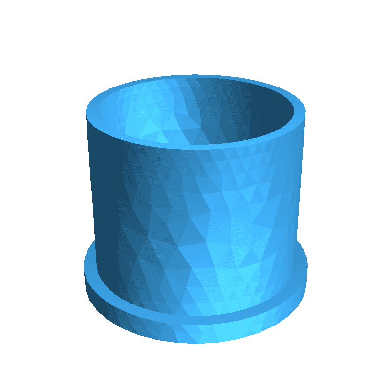 Outdoor Table Umbrella Ring 3D models download Creality Cloud