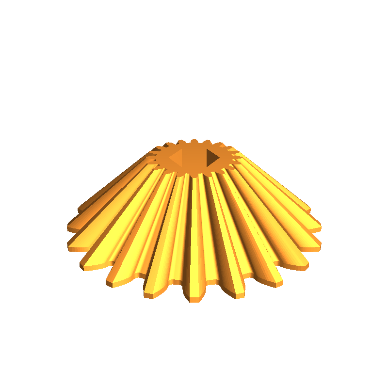90-Grad-Kegelrad