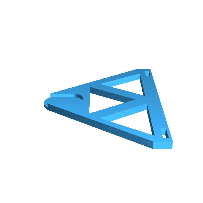 Desktop Filament Holder - Roller Bearing - 80mm Spool