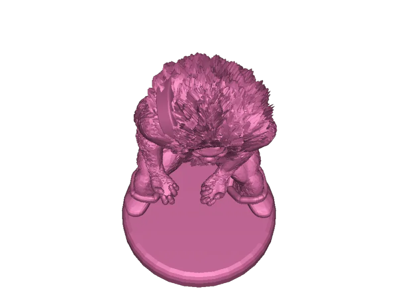 MOTU Grizzlor Mini Figure 