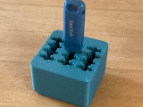 Gridfinity USB-A USB-C SD Card holder-0