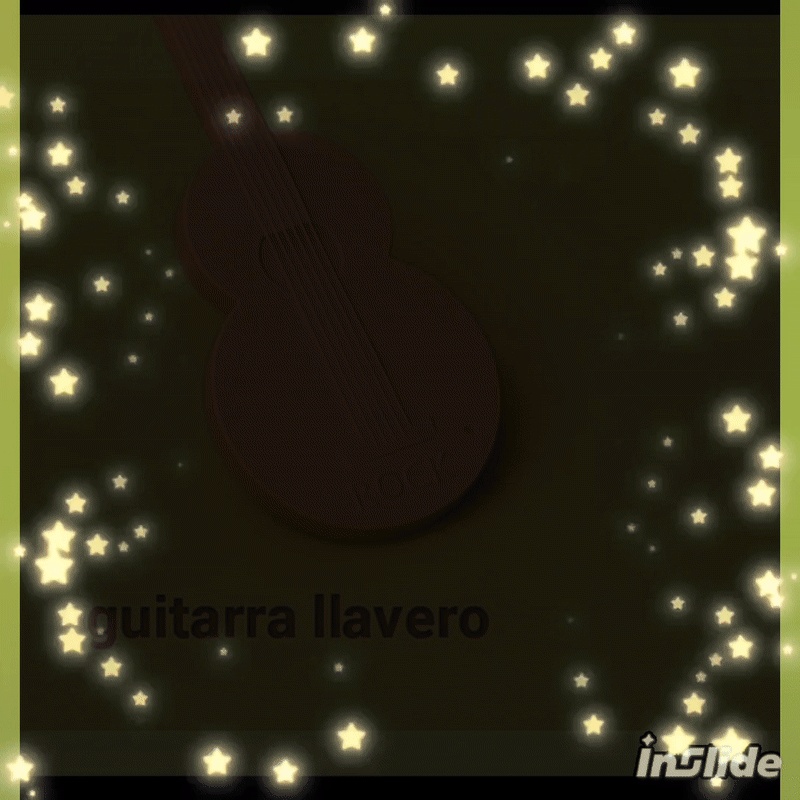 Guitarra llavero - CJTrade-0