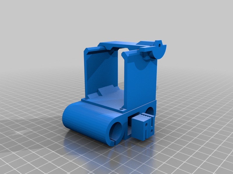 MK8 X carriage for uncrossed belt CoreXY printer