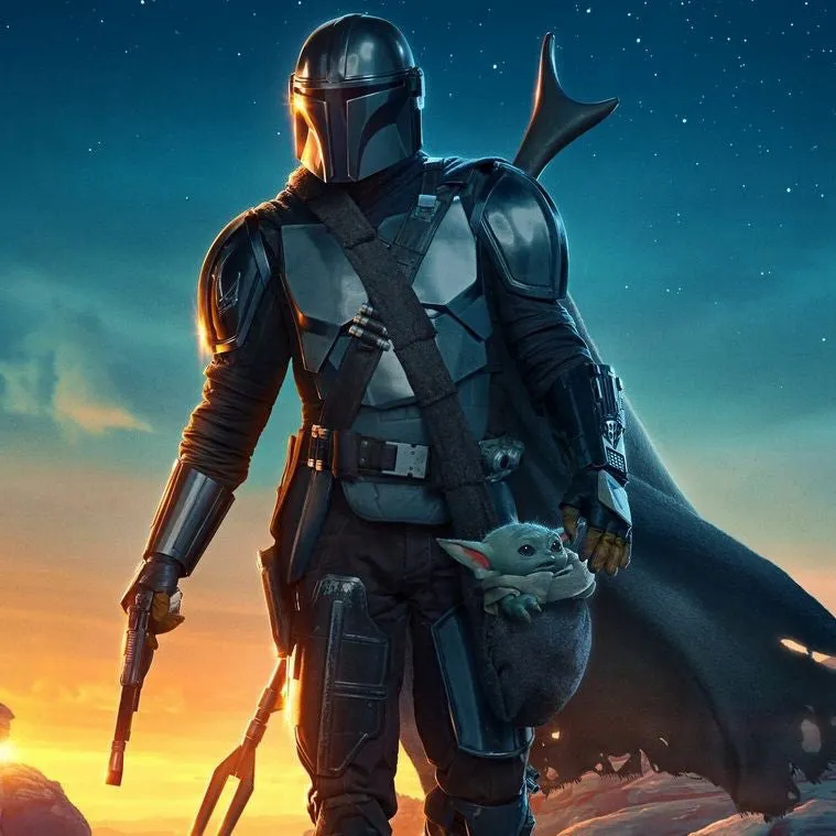 The Mandalorian Helmet 