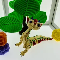 Elcid the articulated Dragon baby toy-4