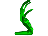 skyrim EMERALD claw-0