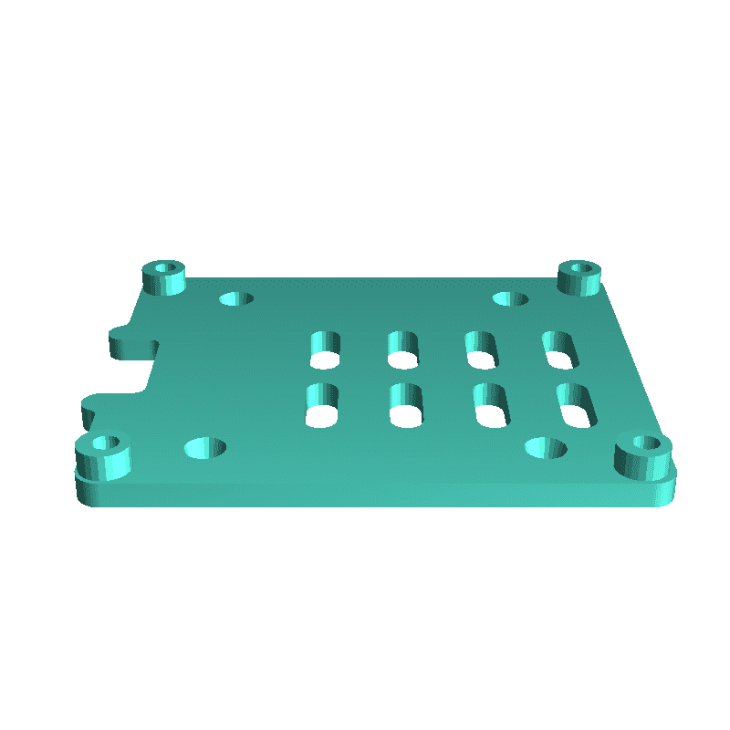 Minimal Raspberry Pi Model A+ Case FDM version