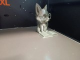Cute reading fox-6