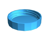 STORAGE JAR W/LID-1