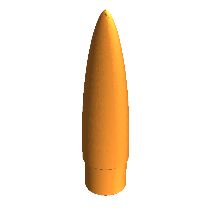 Uçan roket modeli Para, Uzunluk 530 mm