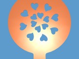 Stencil for coffee heart-1
