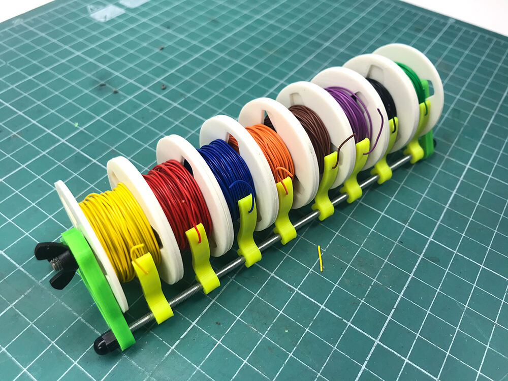 Wire Spool Holder Small, 3D-Modelle herunterladen