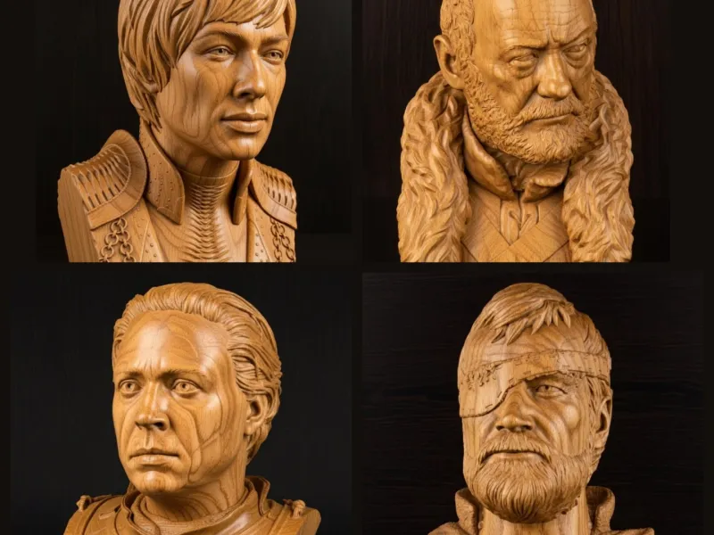 4pcs busts Games of Thrones Characters