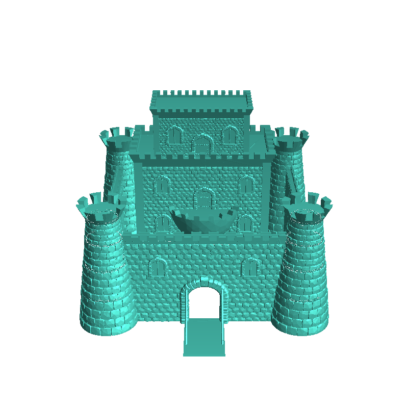 castle | 3D models download | Creality Cloud