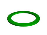 Rotating roller paper towel -  Stand - roll with hole 56mm-2