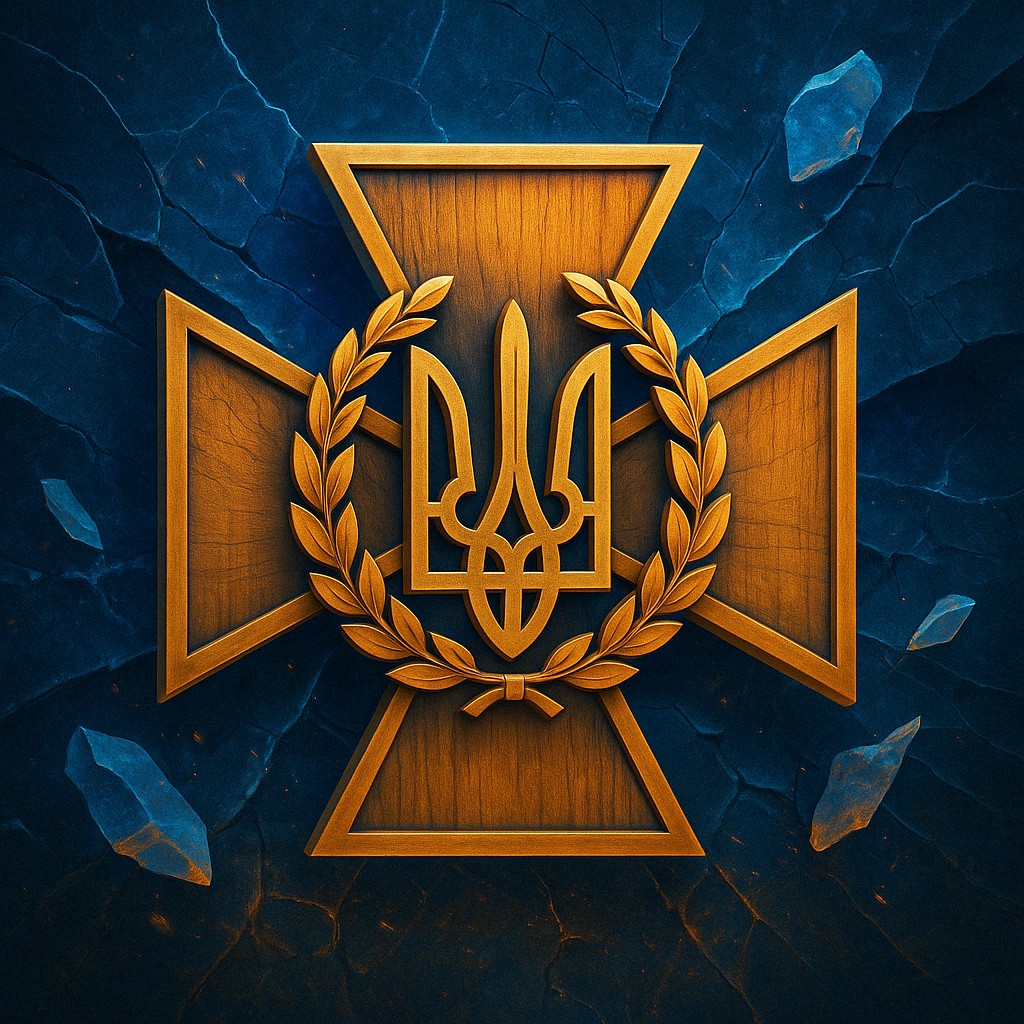 Badges & Coins STL Download - Ukraine DSNS Trident Tryzub by Nelea N²C³R