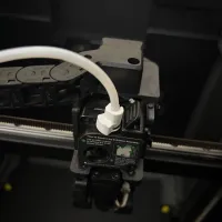K2 Plus Extruder Bowden tube protector/fix-1