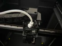 K2 Plus Extruder Bowden tube protector/fix-1