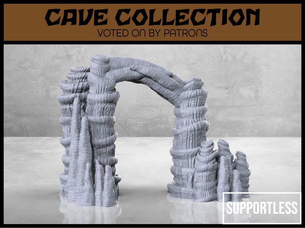 Cave Entrance - Version 2 - Tabletop Scatter Terrain