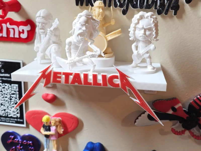 METALLICA SHELF