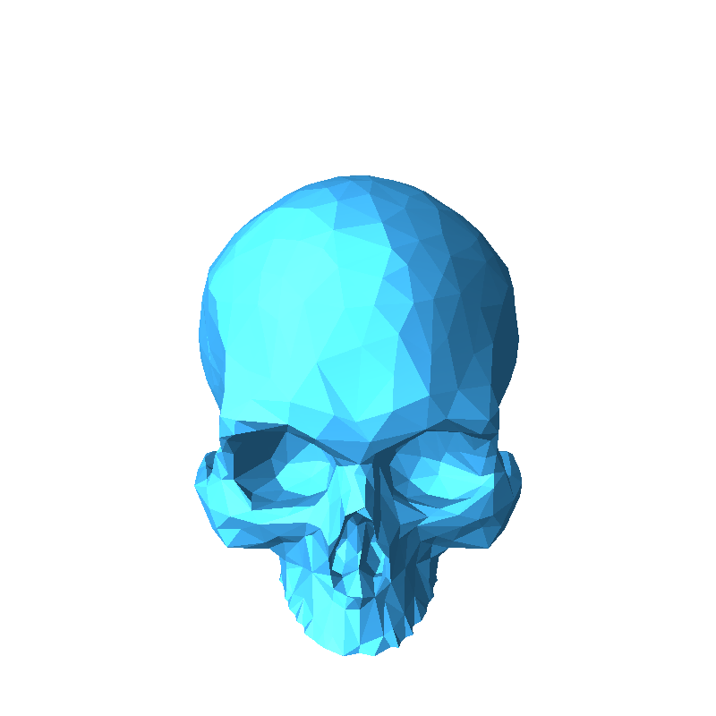 low-poly_skull_headphone_stand