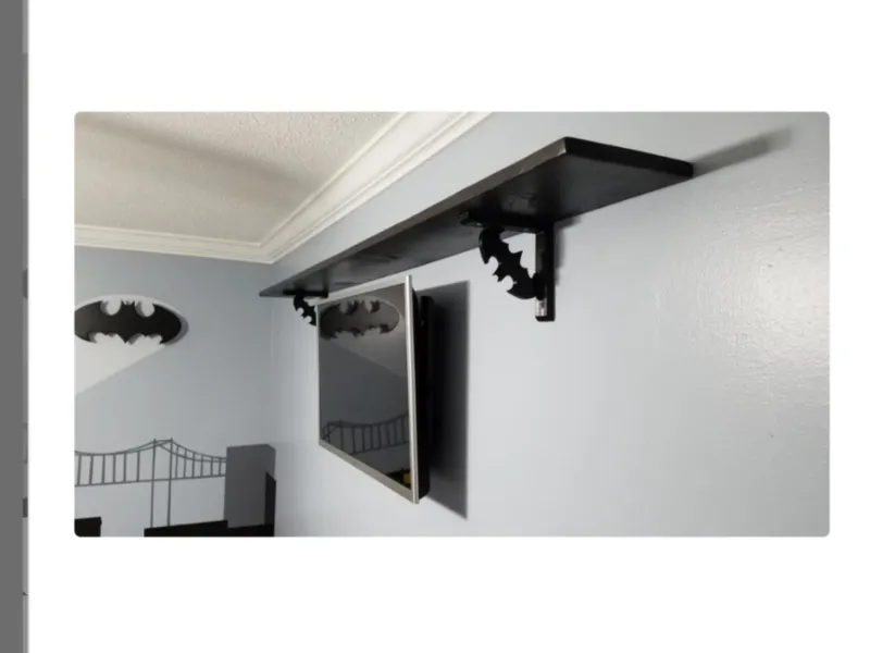 Batman shelf bracket 6in
by joshbub