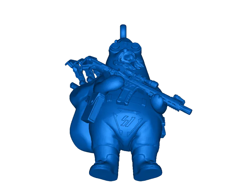 SI Xmas Bear Arms Ornament v01