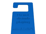do not disturb minecraft door hanger-0