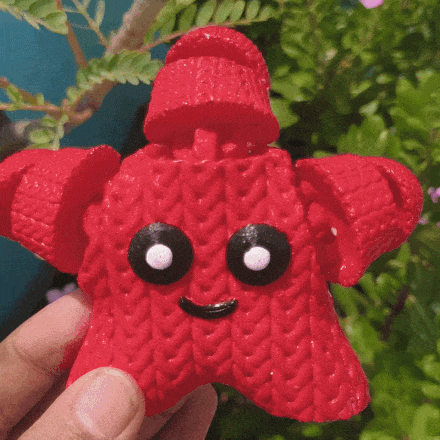 Flexi Knitted Starfish