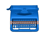 Dollhouse Typewriter -1