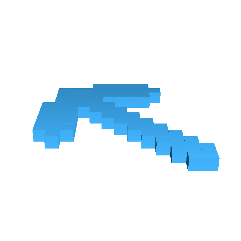Minecraft pickaxe