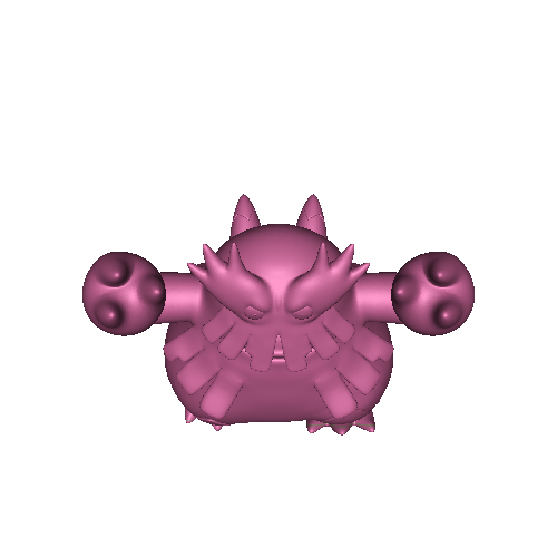 Pokemon Abomasnow #460 - Ready for 3D Printing! | 3D models download ...