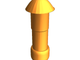 Playmobil - Helicopter Rotor Pin-0