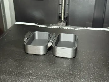 Print-In-Place Hinged Snap-Fit Box-0