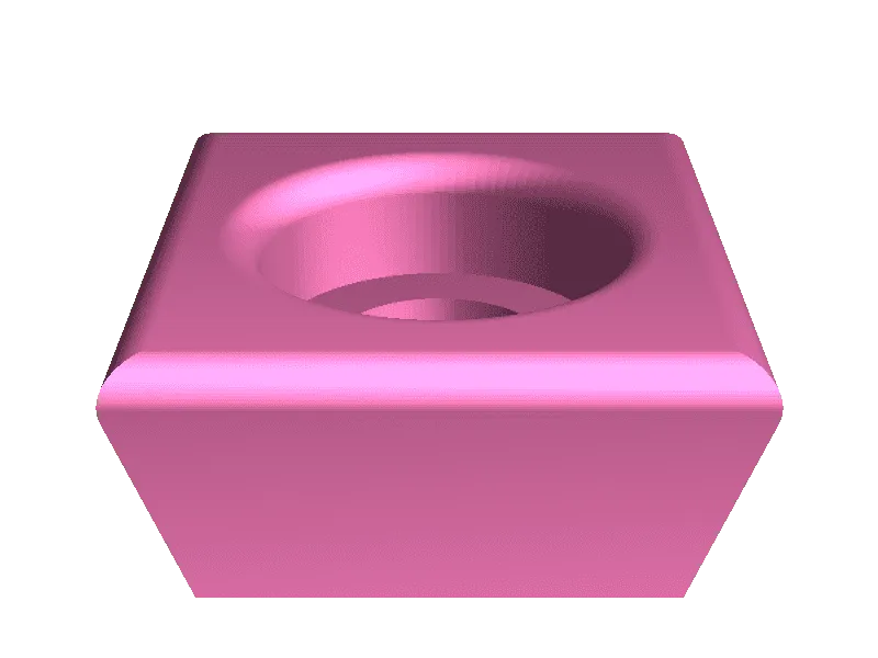 Polygone planter wall mount