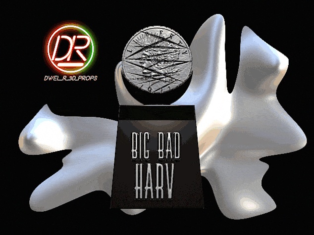 Harvey Dent Lucky Coin+Display (TDK)