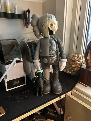 Kaws Chum Art Toy Fan Art-1
