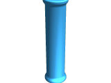 80mm spool holder with bearings-2