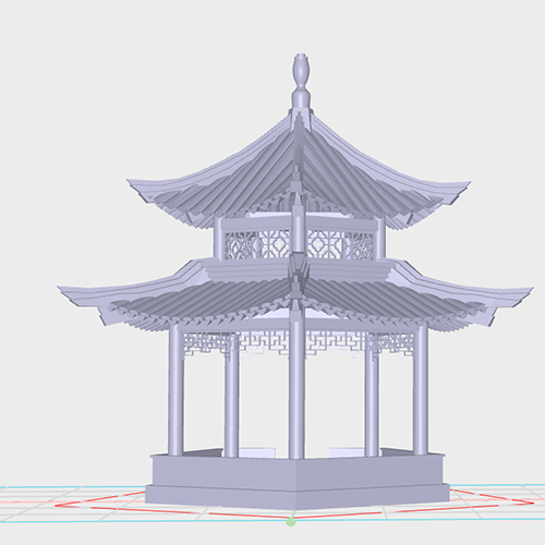 pavilion | 3D models download | Creality Cloud