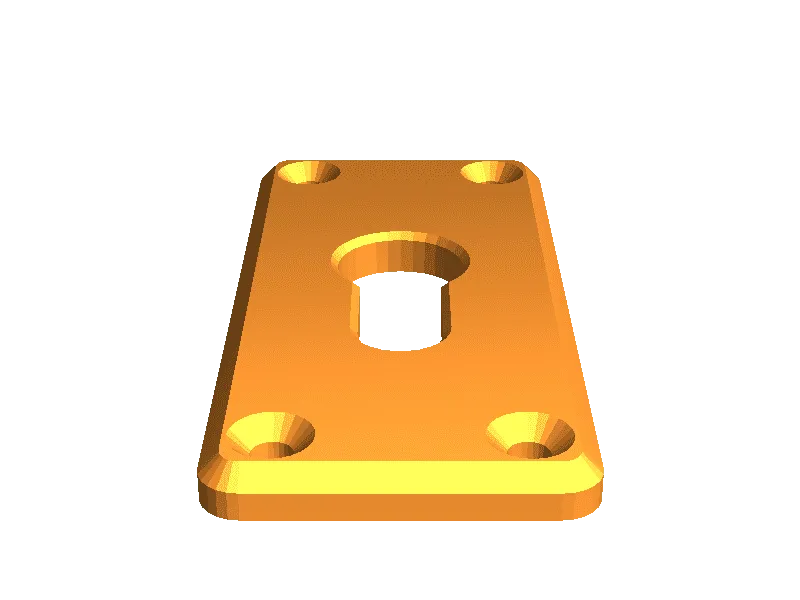 PZ Rosette V2, Zylinder Beschlag
